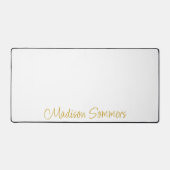 Name des Goldenen Skripts auf der Schreibtischmatt Schreibtischunterlage (Vorderseite)