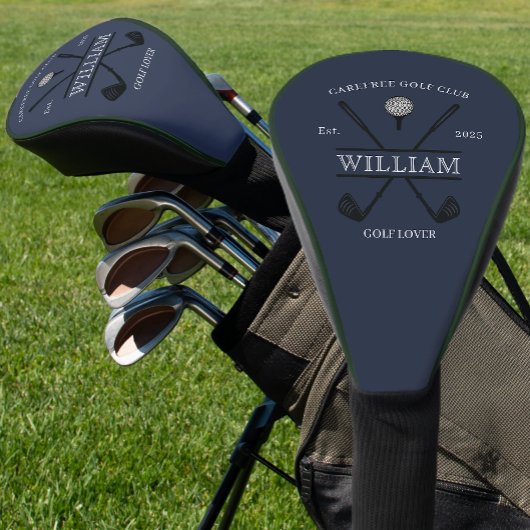 Name des Golfklubs Golf Headcover