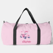 Name des Golfwagens Duffle Bag (Vorderseite)