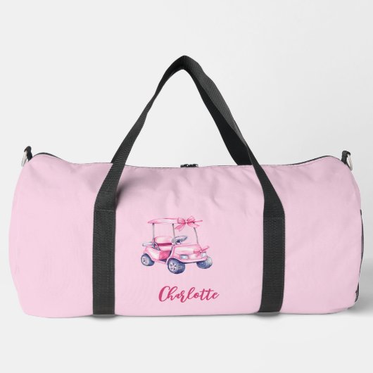 Name des Golfwagens Duffle Bag (Vorderseite)