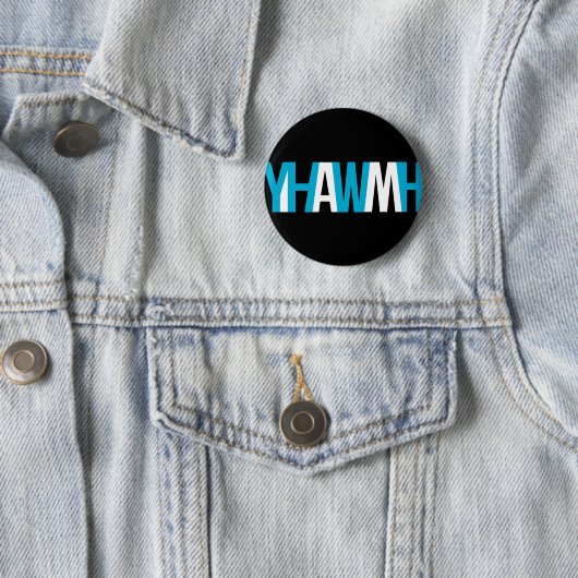 Name des Gottes - YHWH "ICH BIN " Button (Beispiel)