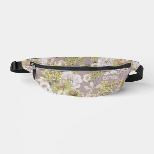 Name des grünen Blumenmusters für Vintage Lichtgit Bauchtasche