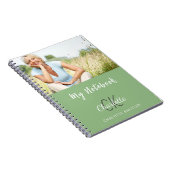 Name des grünen Fotos Notizblock (Rechte Seite)