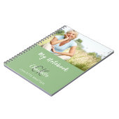 Name des grünen Fotos Notizblock (Linke Seite)