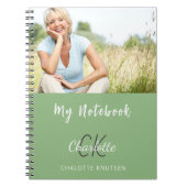 Name des grünen Fotos Notizblock (Vorderseite)