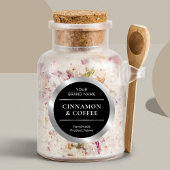 Name des handgefertigten schwarzen und silbernen P Runder Aufkleber