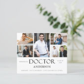 Name des Haushaltsarztes 6 Foto Abschluss Ankündig (Stehend Vorderseite)