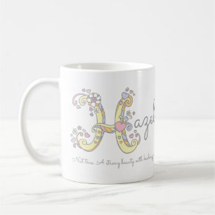 Name des Hazels bedeutet monogramm H-Tasse Kaffeetasse