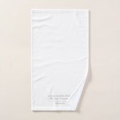 Name des Hotels oder der Unterkunft Badhandtuch Set (Handtuch)