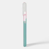 Name des hübschen Abstrakten geometrischen Farbblo Case-Mate iPhone Hülle (Rückseite / Links)