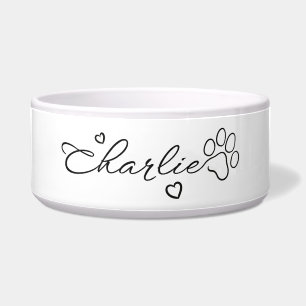 Name des Hundes - Charlie Bowl Napf