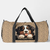 Name des Hundes hinzufügen, Bernese Mountain Dog Duffle Bag (Vorderseite)