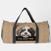 Name des Hundes hinzufügen, Havanese Duffle Bag (Vorderseite)