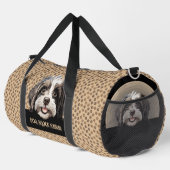 Name des Hundes hinzufügen, Havanese Duffle Bag (Rechte Ecke)