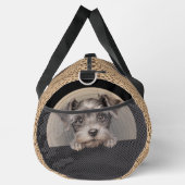 Name des Hundes hinzufügen, Miniatur Schnauzer Duffle Bag (Rechts)