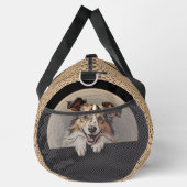 Name des Hundes hinzufügen, Shetland Sheepdog Duffle Bag (Rechts)