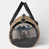 Name des Hundes oder Ihren Namen hinzufügen, Rottw Duffle Bag (Rechts)