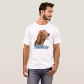 Name des irischen Setters T-Shirt (Vorne ganz)