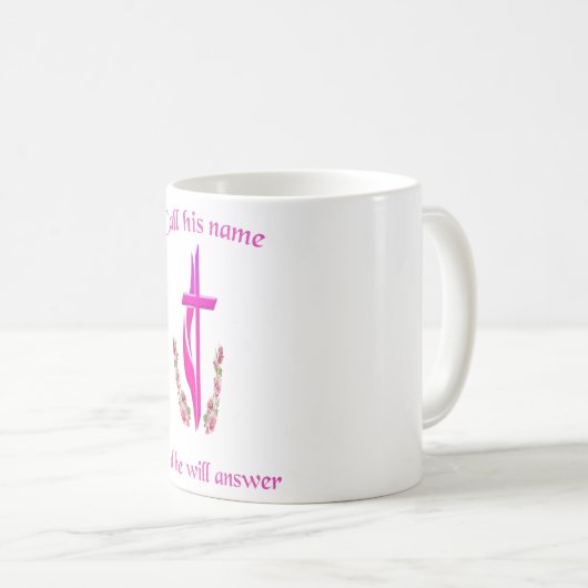 Name des Jesus Kaffeetasse (VorderseiteRechts)