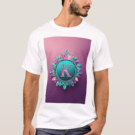 Name des K-Alphabets T-Shirt (Vorderseite)