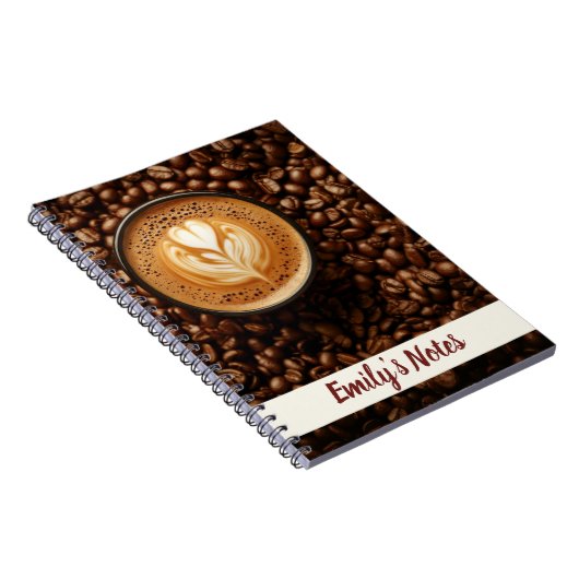 Name des Kaffeehauses Notizblock (Rechte Seite)