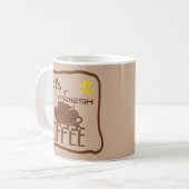 Name des Kaffeeschilds Kaffeetasse (Vorderseite Links)