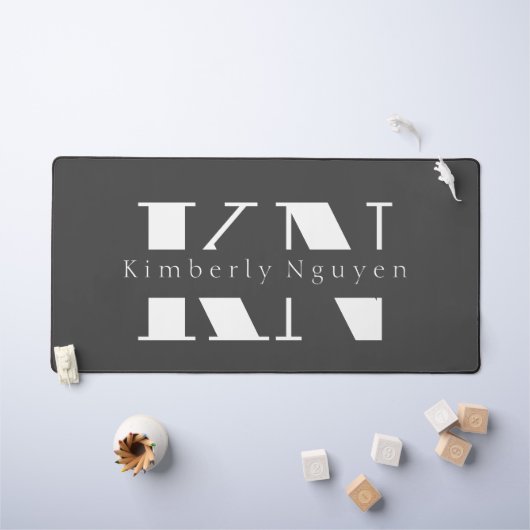 Name des Kalligraphie-Skripts Schreibtischunterlage (Kindertisch)