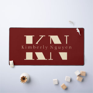 Name des Kalligraphie-Skripts Schreibtischunterlage