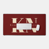 Name des Kalligraphie-Skripts Schreibtischunterlage (Tastatur & Maus)