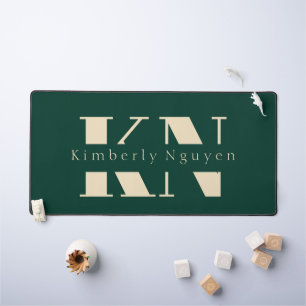 Name des Kalligraphie-Skripts Schreibtischunterlage