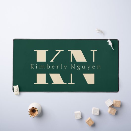 Name des Kalligraphie-Skripts Schreibtischunterlage (Kindertisch)