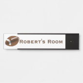 Name des Kinderzimmers Türschild (Vorderseite )