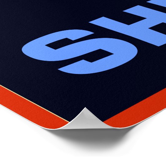 Name des Kindes Poster (Ecke)