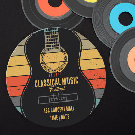 Name des klassischen Gitarrenfestivals Einladung