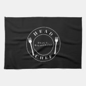 Name des Koch Geschirrtuch (Horizontal)