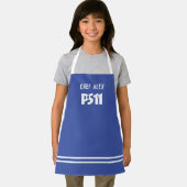 Name des Koch und Logo der Schule Personalisiert K Schürze (Insitu)