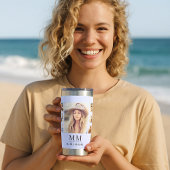 Name des Lavendels-Fotos Thermobecher