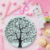 Name des Lebensbaums Pappteller (Party)