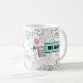 Name des Lehrers Kaffeetasse (VorderseiteRechts)