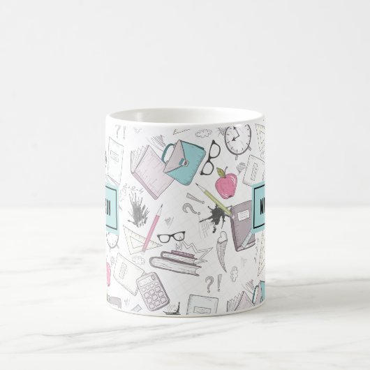 Name des Lehrers Kaffeetasse (Mittel)