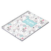 Name des Lehrers Notizblock (Linke Seite)