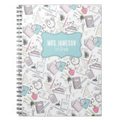 Name des Lehrers Notizblock (Vorderseite)