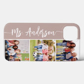 Name des Lehrers und Klassenfotografie Case-Mate iPhone Hülle (Rückseite (Horizontal))