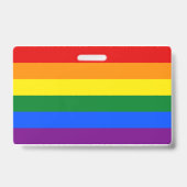 Name des LGBT-Rainbow-Gay Pride Ausweis (Rückseite)