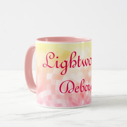 Name des Lightworker Tasse (Vorderseite Links)