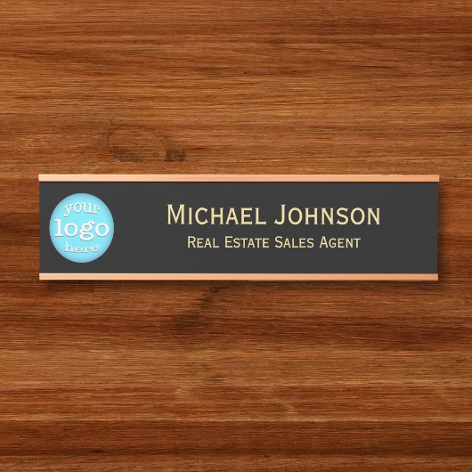 Name des Logos des Beruflichen Geschäftsbüros Türschild