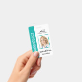 Name des Logos für das benutzerdefinierte Foto Aqu Ausweis (Handheld)