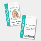 Name des Logos für das benutzerdefinierte Foto Aqu Ausweis (Front & Back)