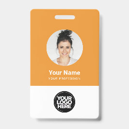 Name des Logos für das benutzerdefinierte Round-Fo Ausweis