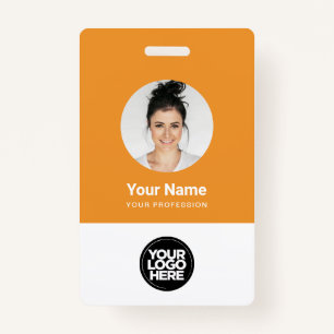 Name des Logos für das benutzerdefinierte Round-Fo Ausweis